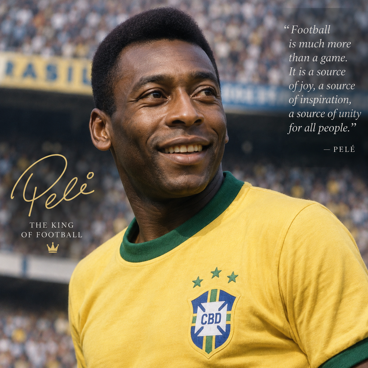 Tribute image of Pelé