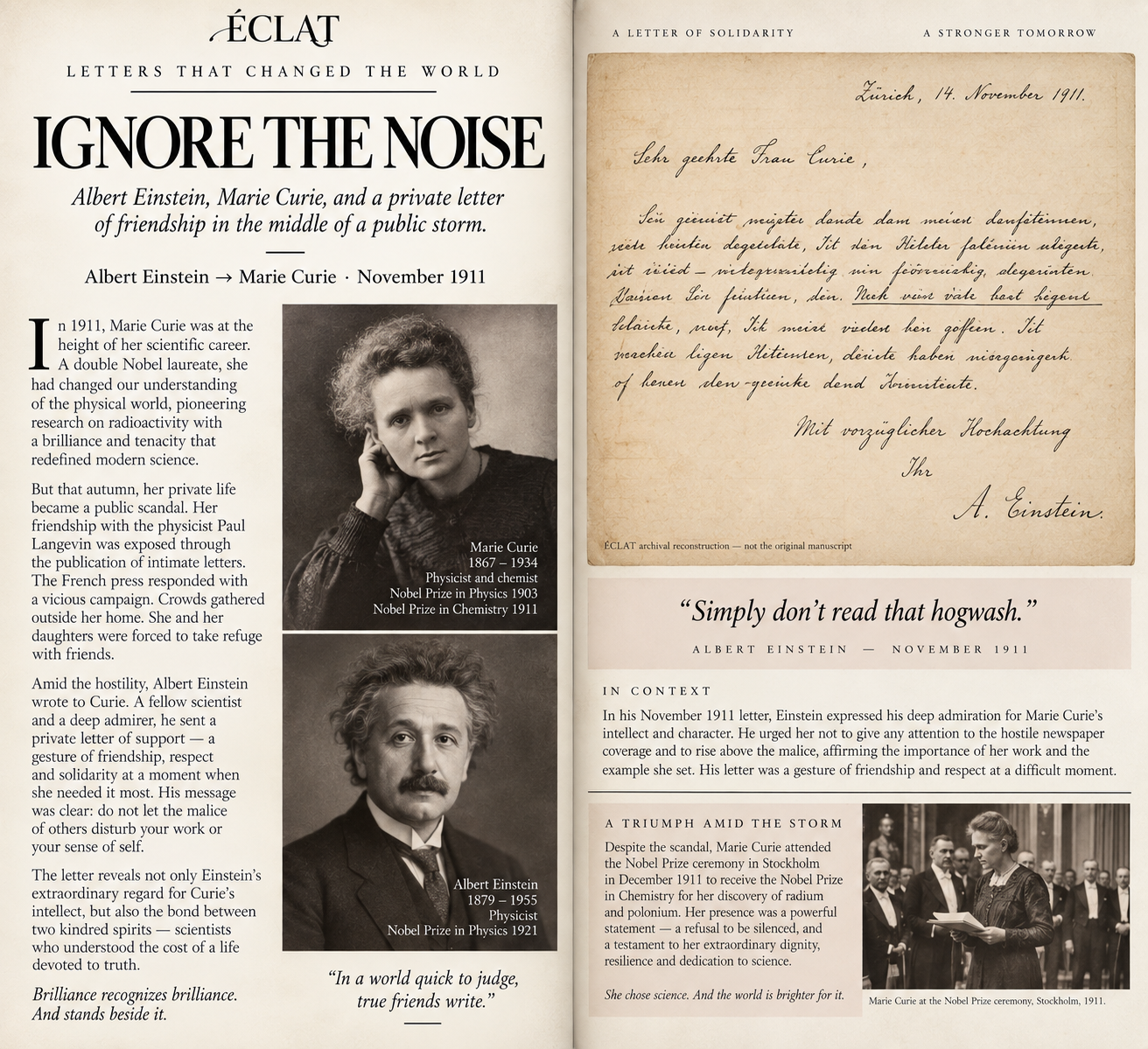 Opening image for Ignore the Noise